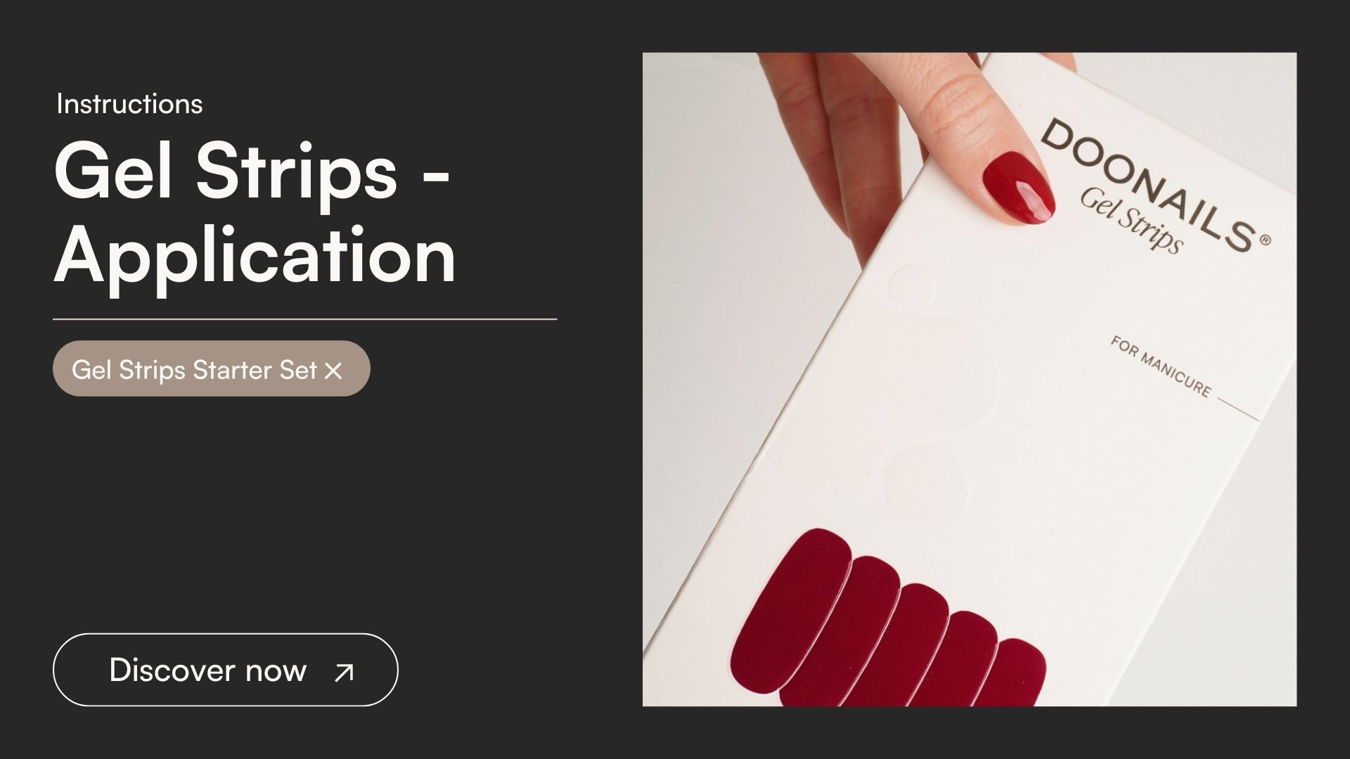 Gel Strips Instruction - Doonails US