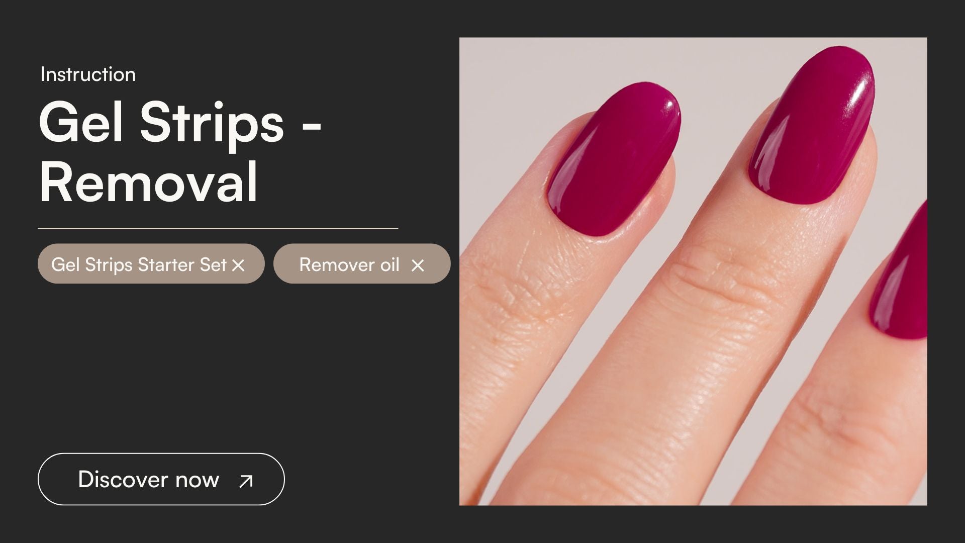 Gel Strips Removal - Doonails US