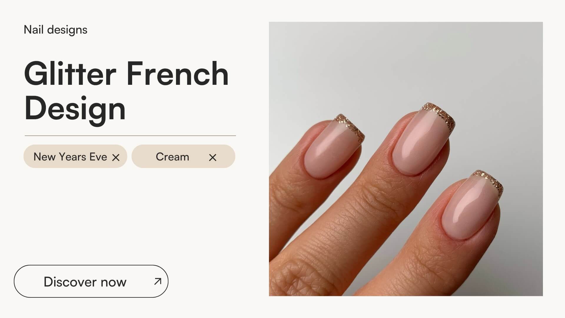 Glitter French Design - Doonails US