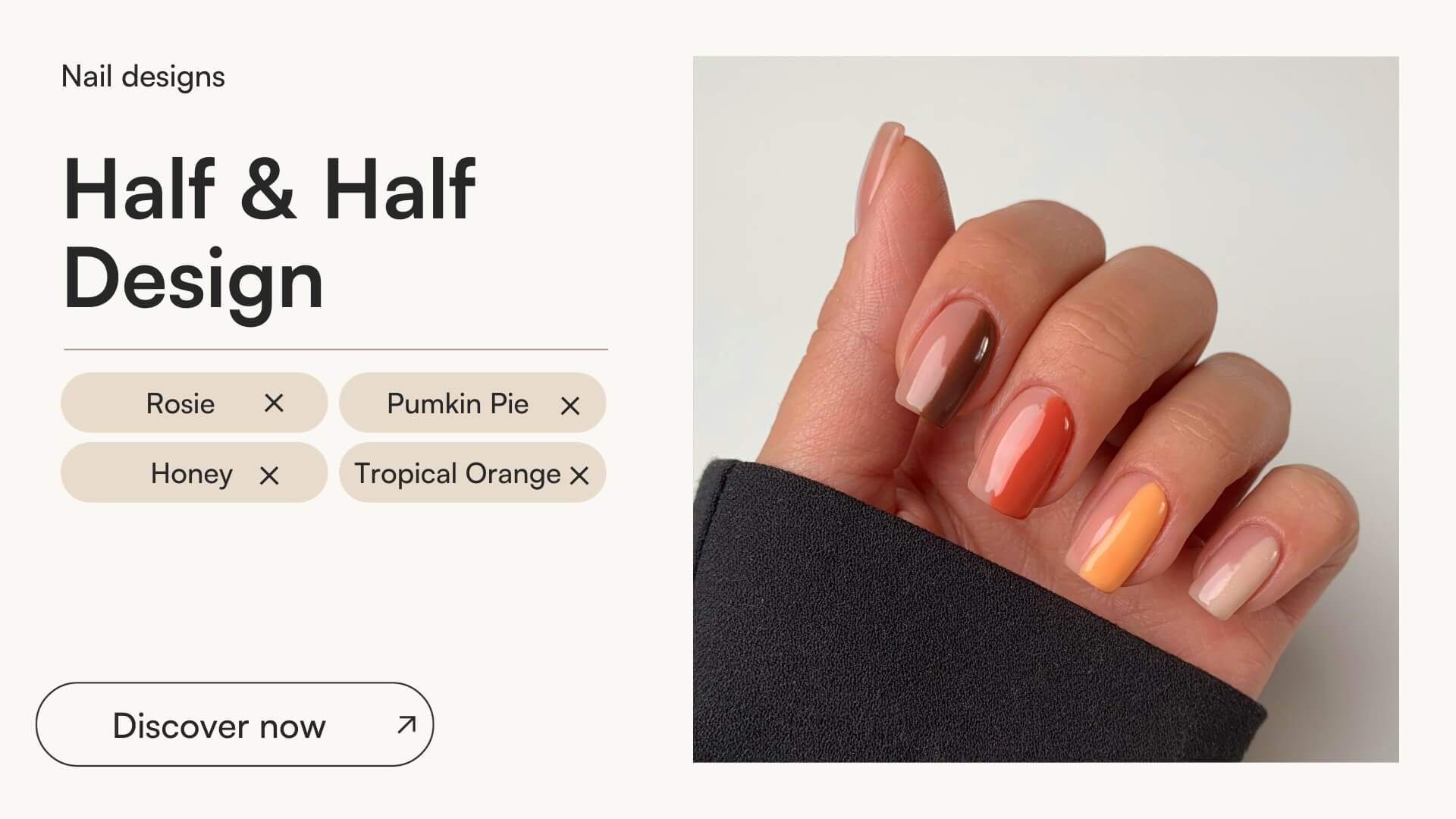 Half & Half Design - Doonails US