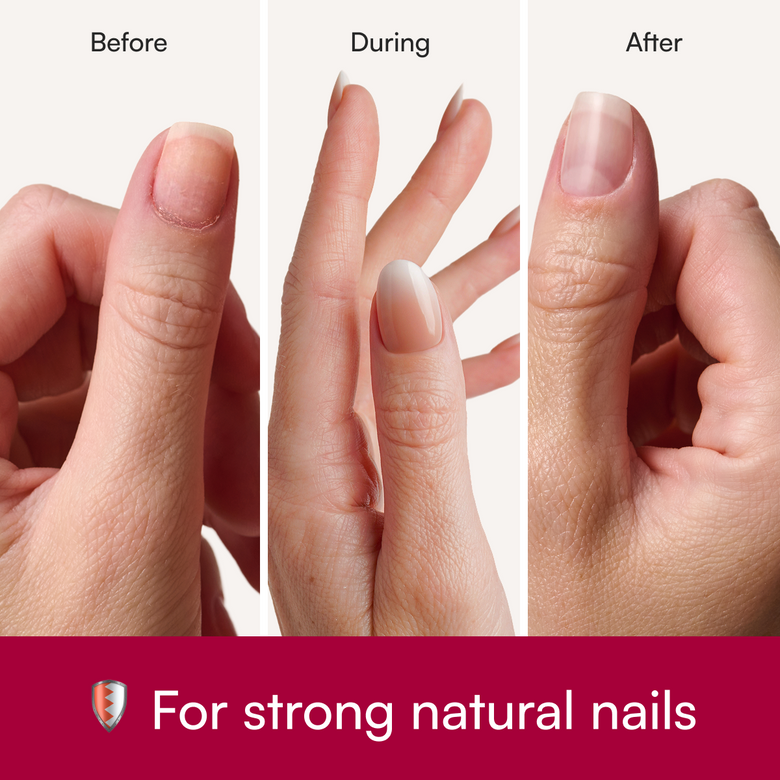 No Damage to Your Natural Nail