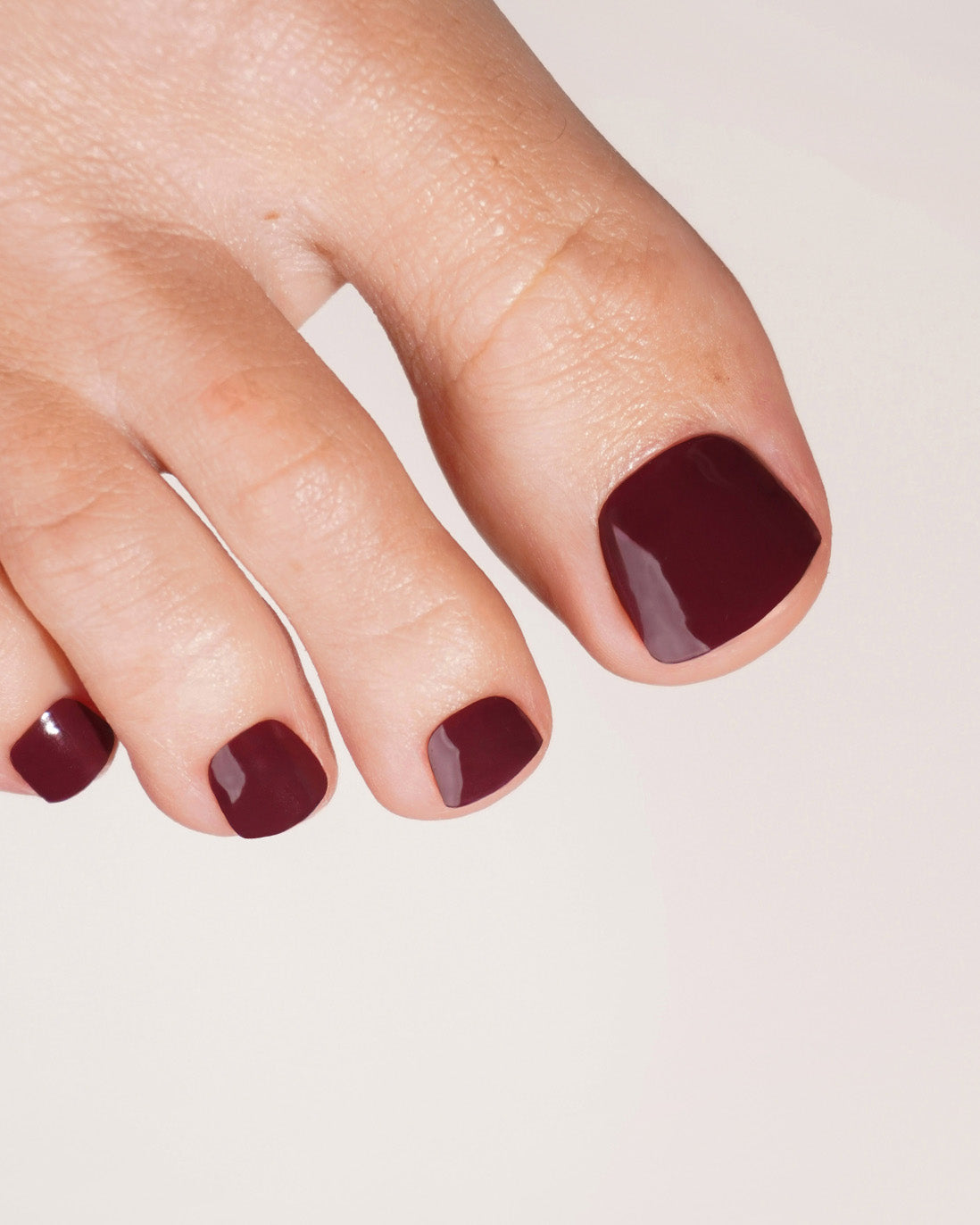 Plum Purple Pedicure Gel Strips