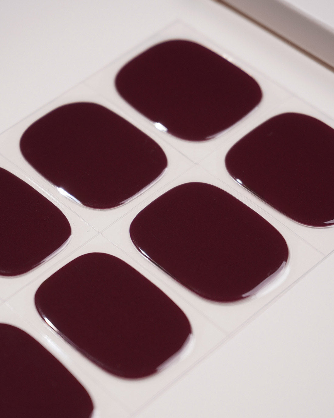 Plum Purple Pedicure Gel Strips