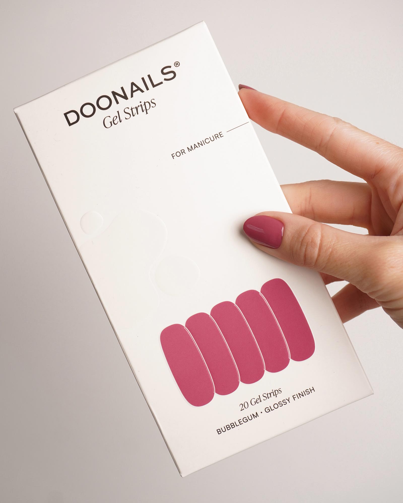 Bubblegum Gel Strips - Doonails US
