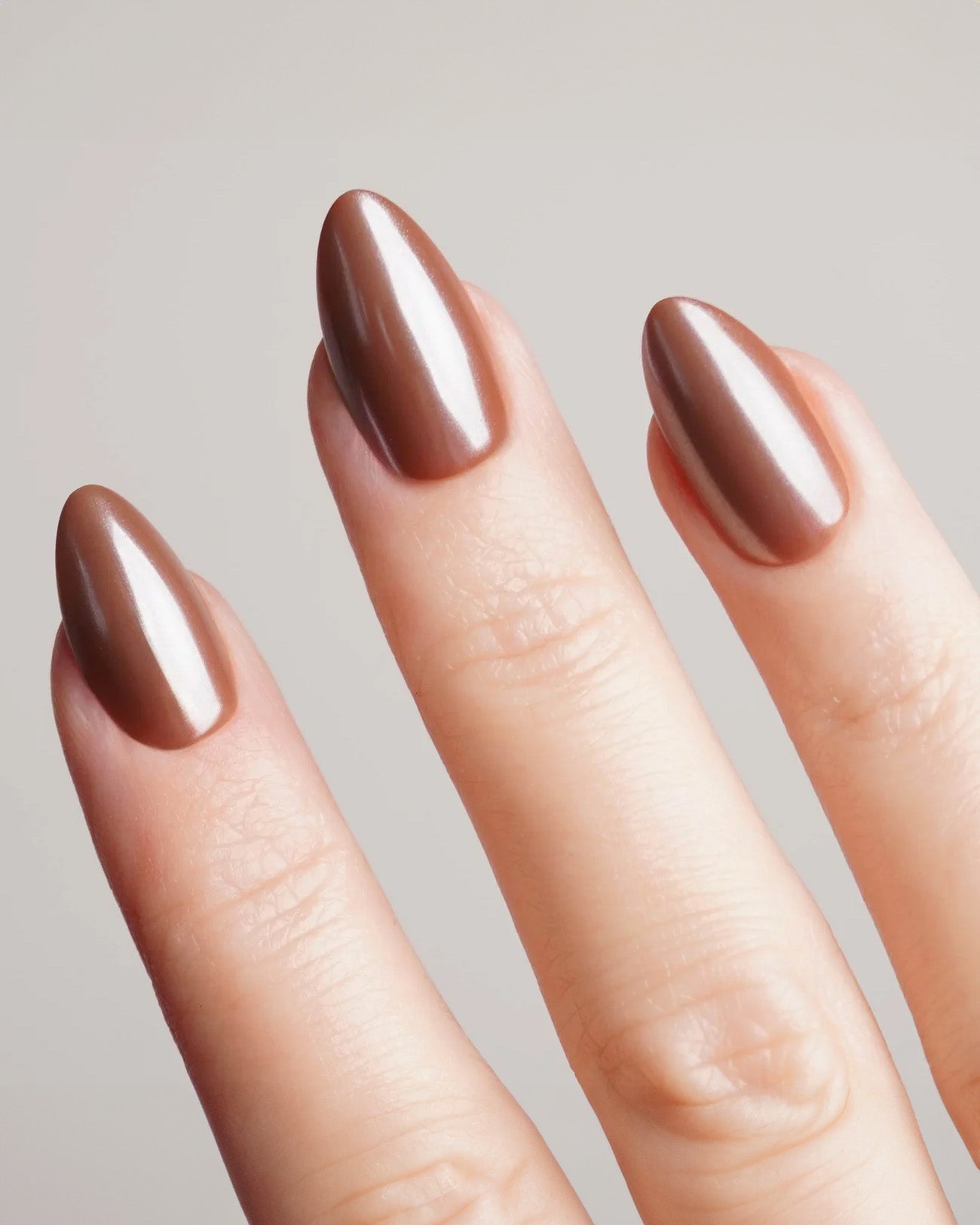 Glazed Chocolate Short Almond Soft Gel Press Ons - Doonails US