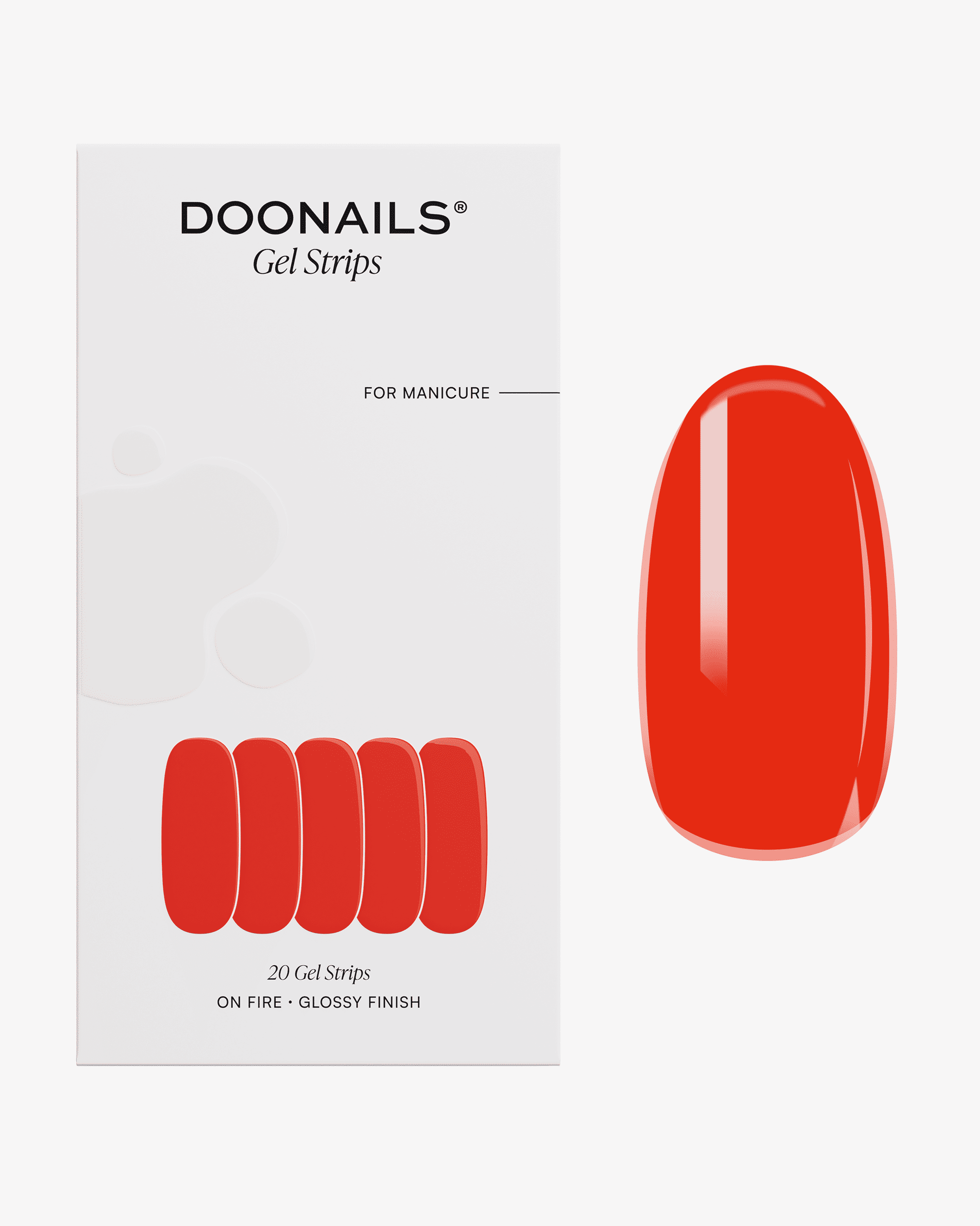 On Fire Gel Strips - Doonails US