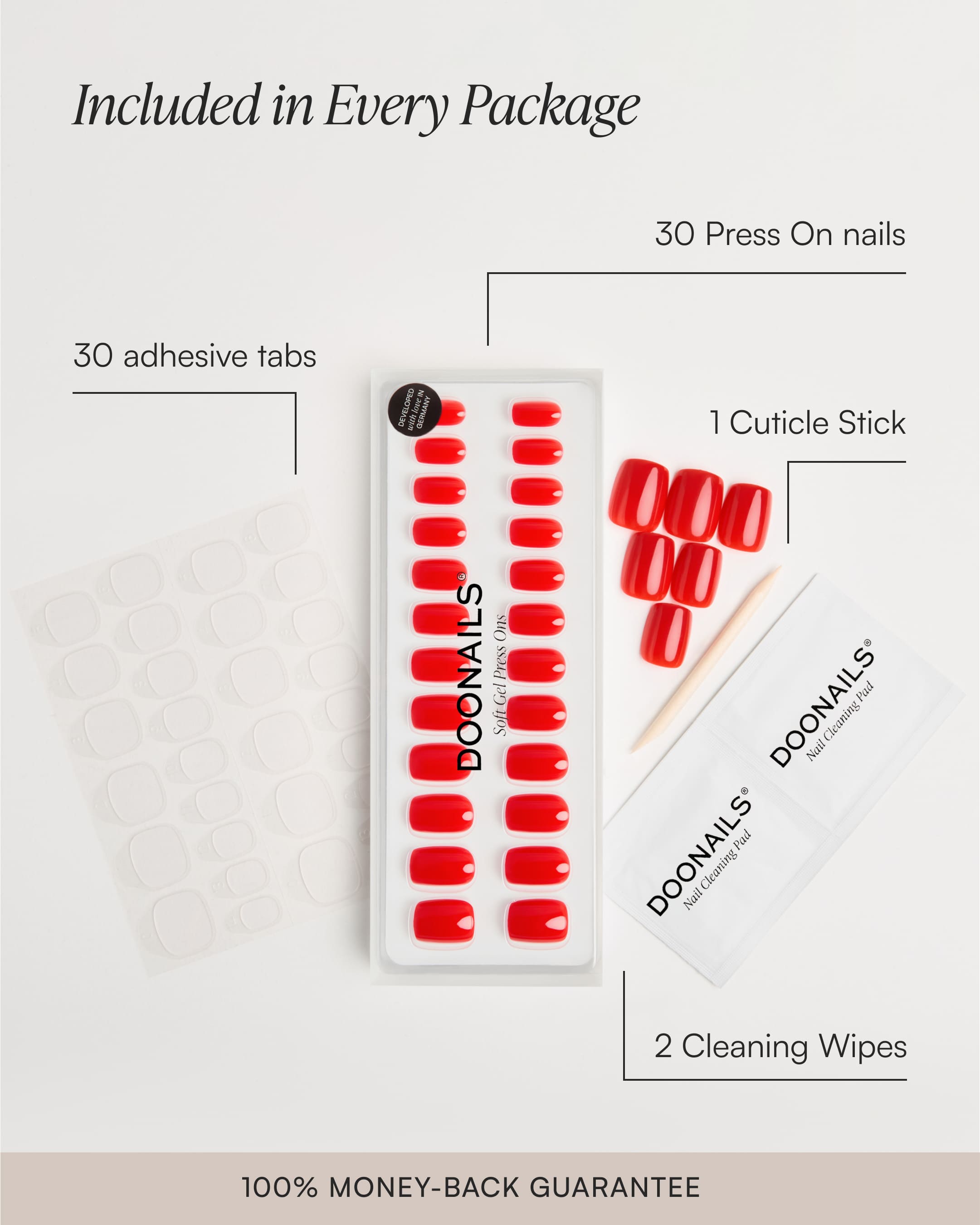 Sommer Starter Set - Soft Gel Press Ons - Doonails US