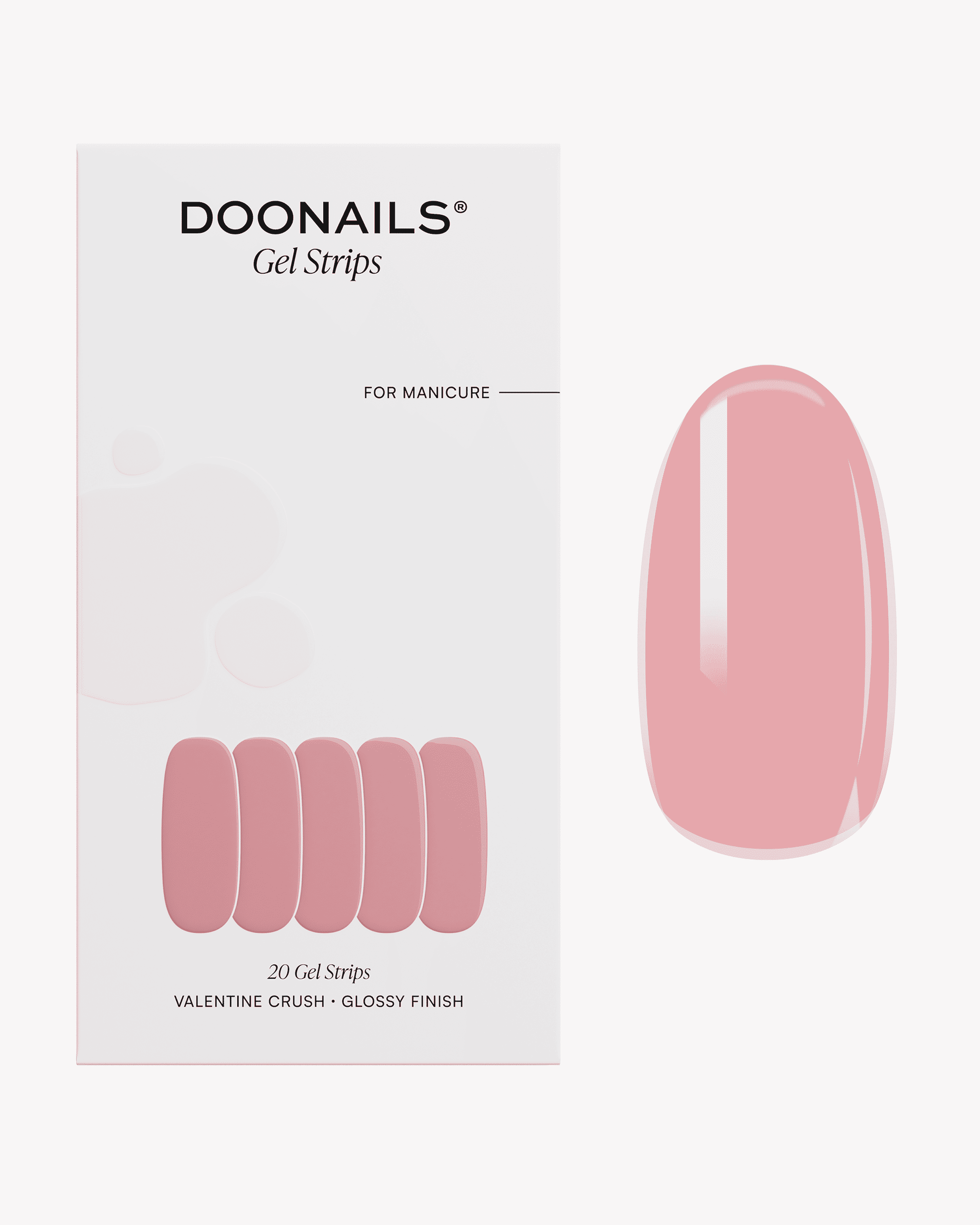 Valentine Crush Gel Strips - Doonails US