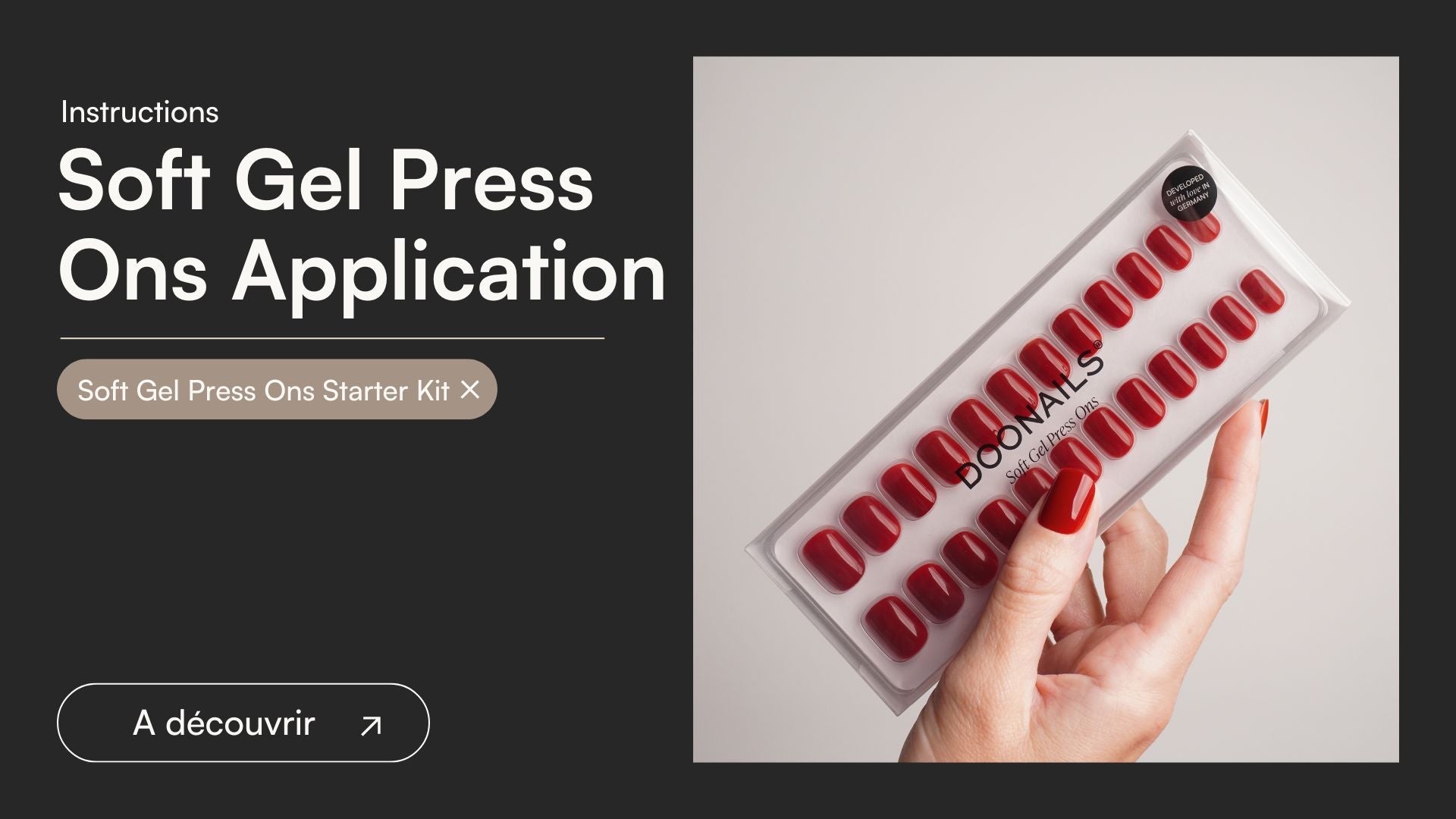 Soft Gel Press Ons Application