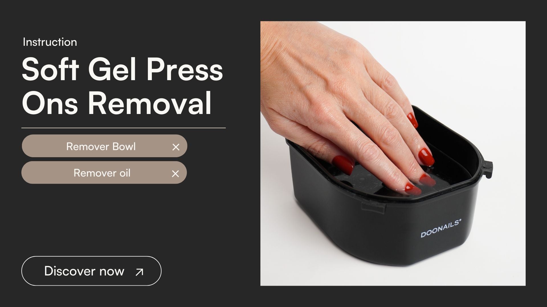 Soft Gel Press Ons Removal