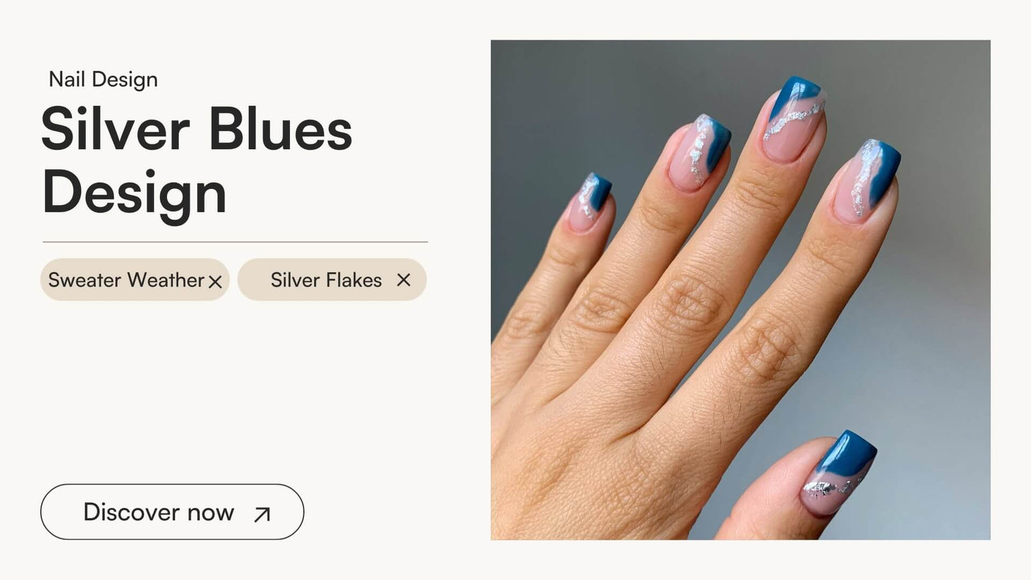 Silver Blues Design - Doonails US