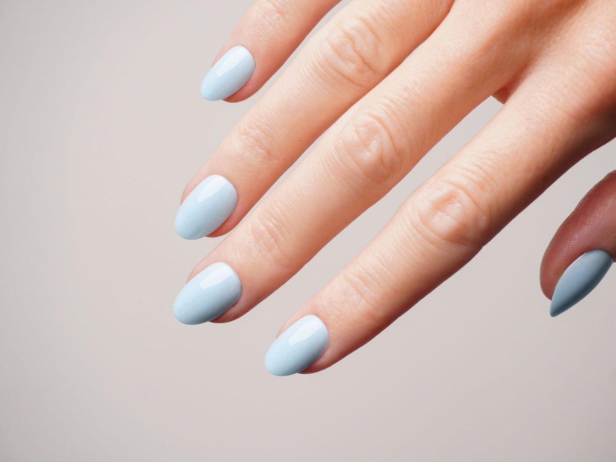 Blue Nails