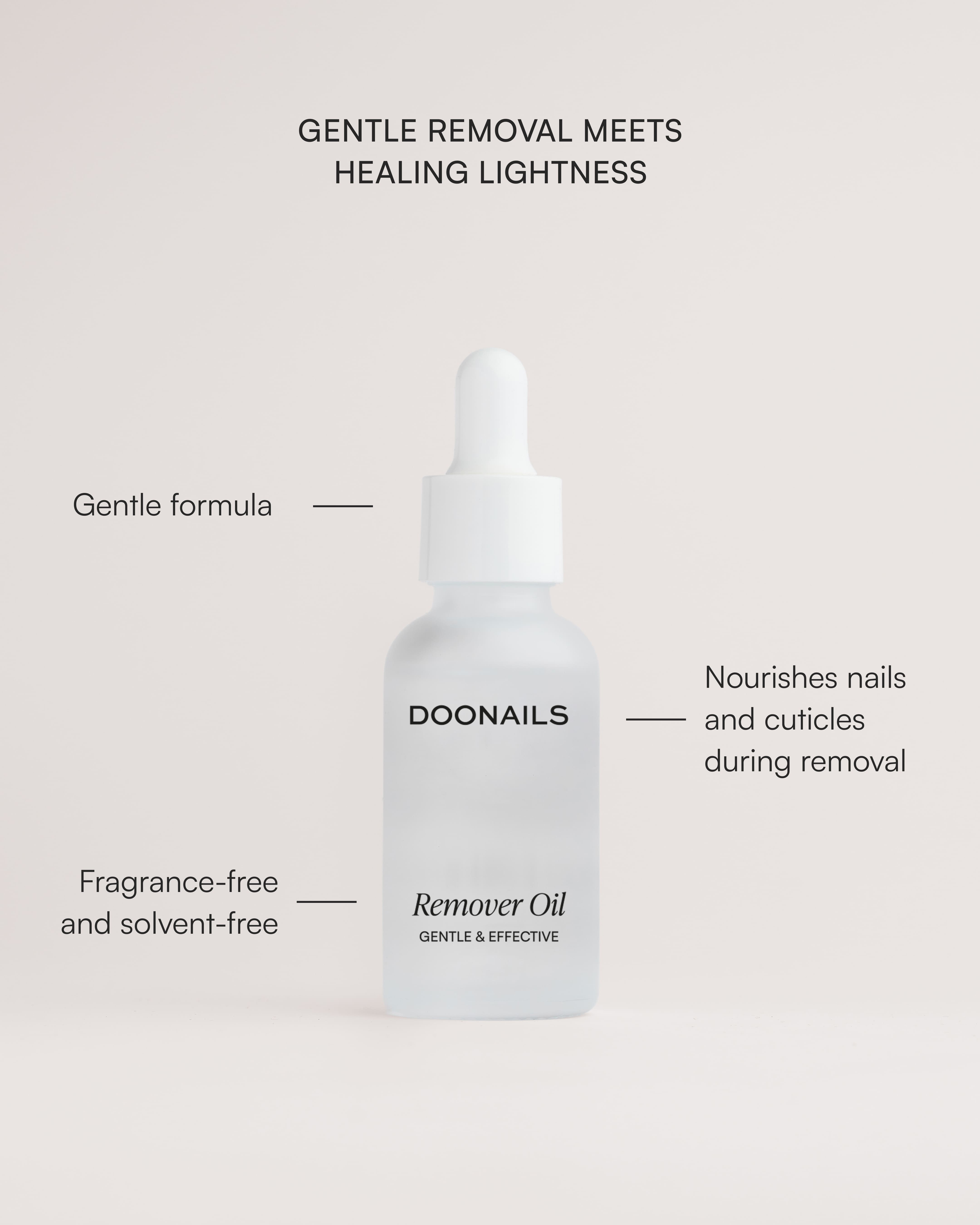 Remover Oil - Soft Gel Press Ons