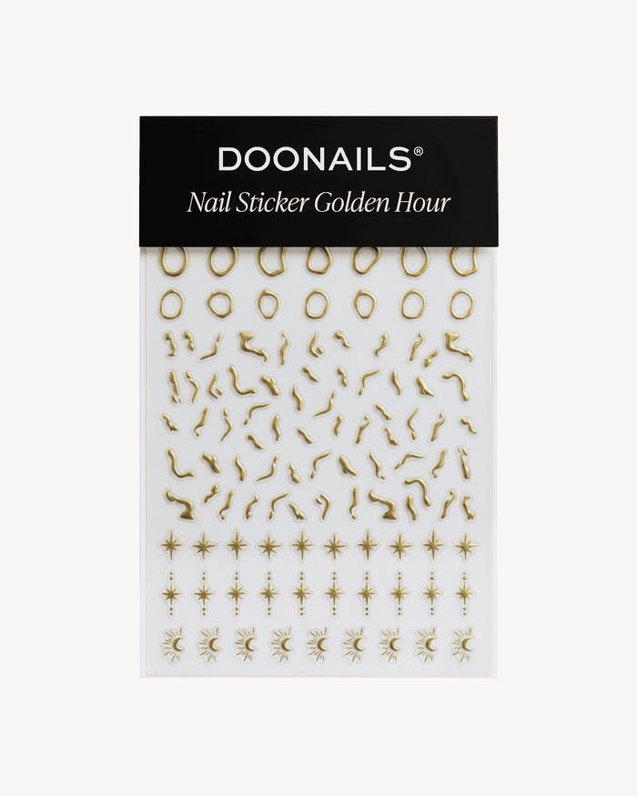 Golden Hour Nail Stickers