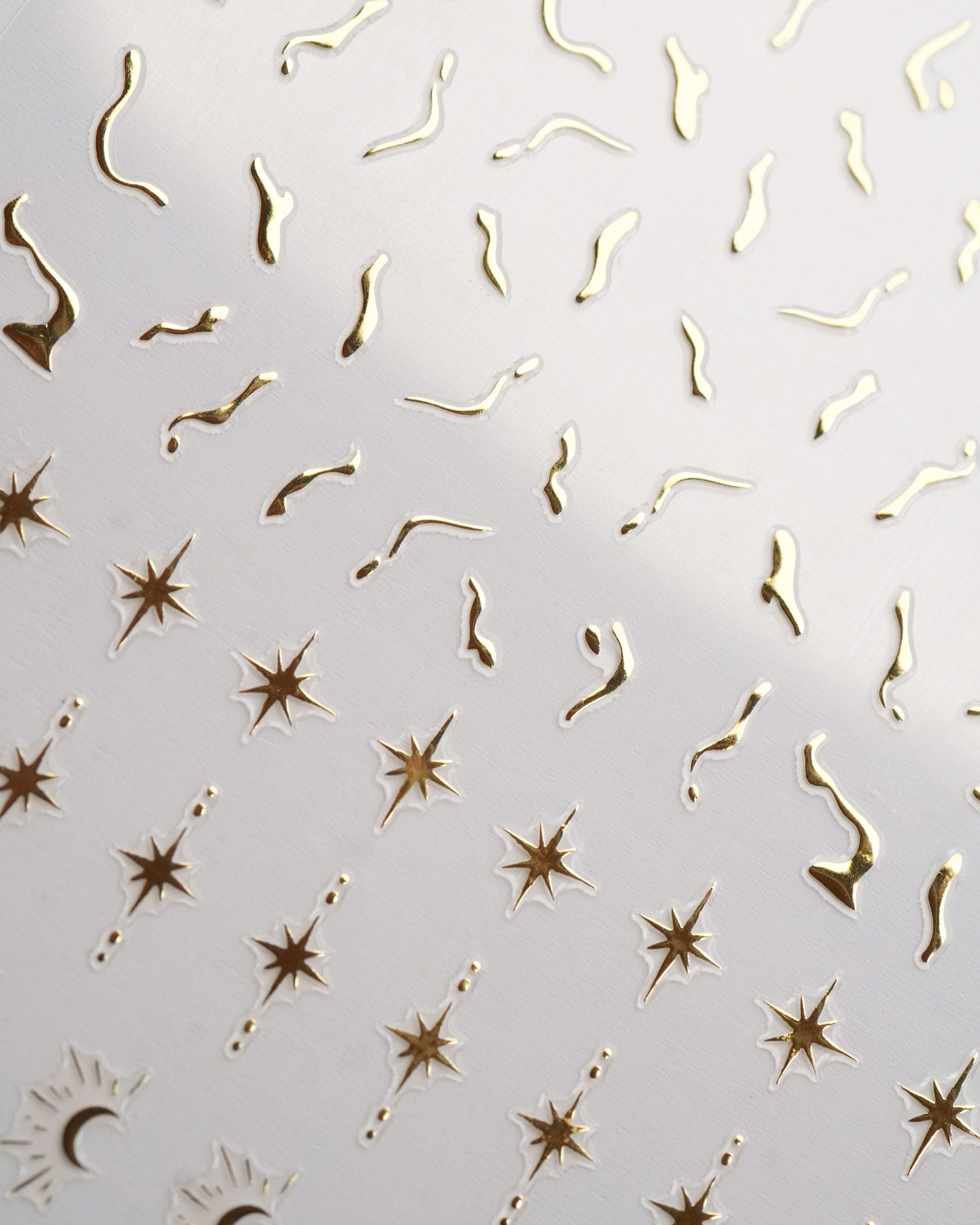 Golden Hour Nail Stickers