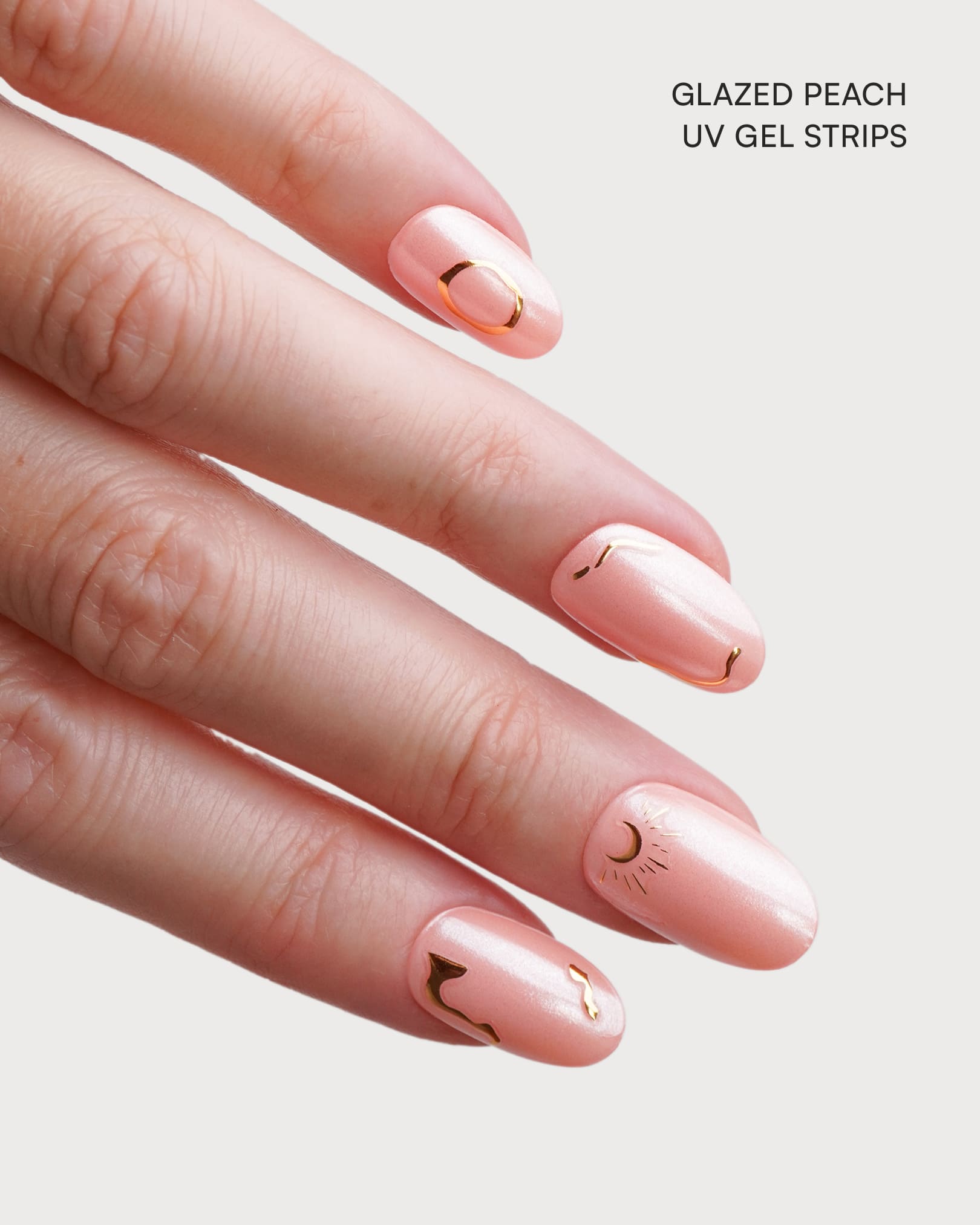 Golden Hour Nail Stickers