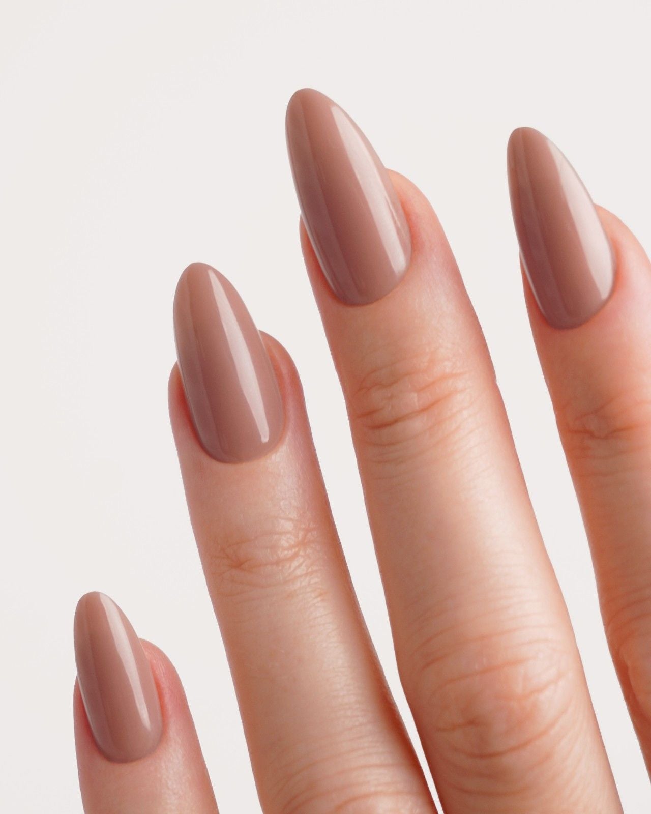 Espresso Medium Almond Soft Gel Press Ons