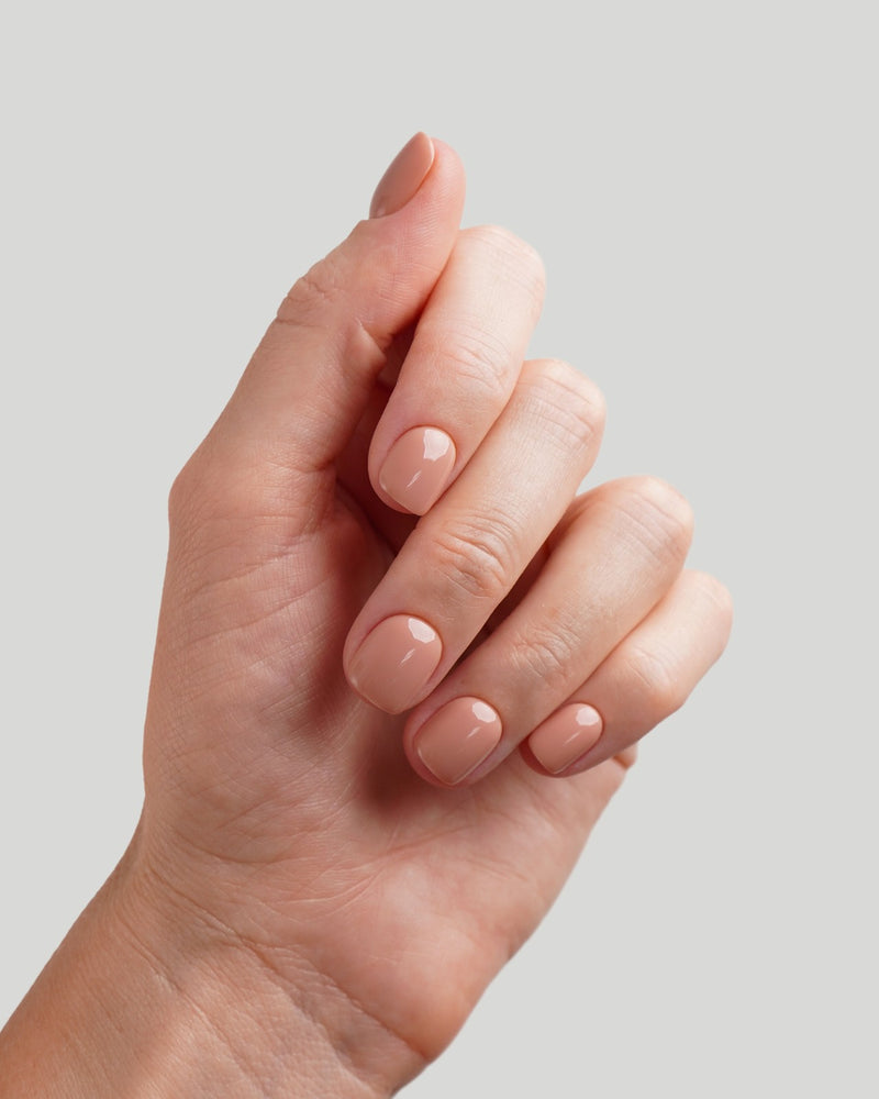 Espresso Ultra Short Square Soft Gel Press Ons