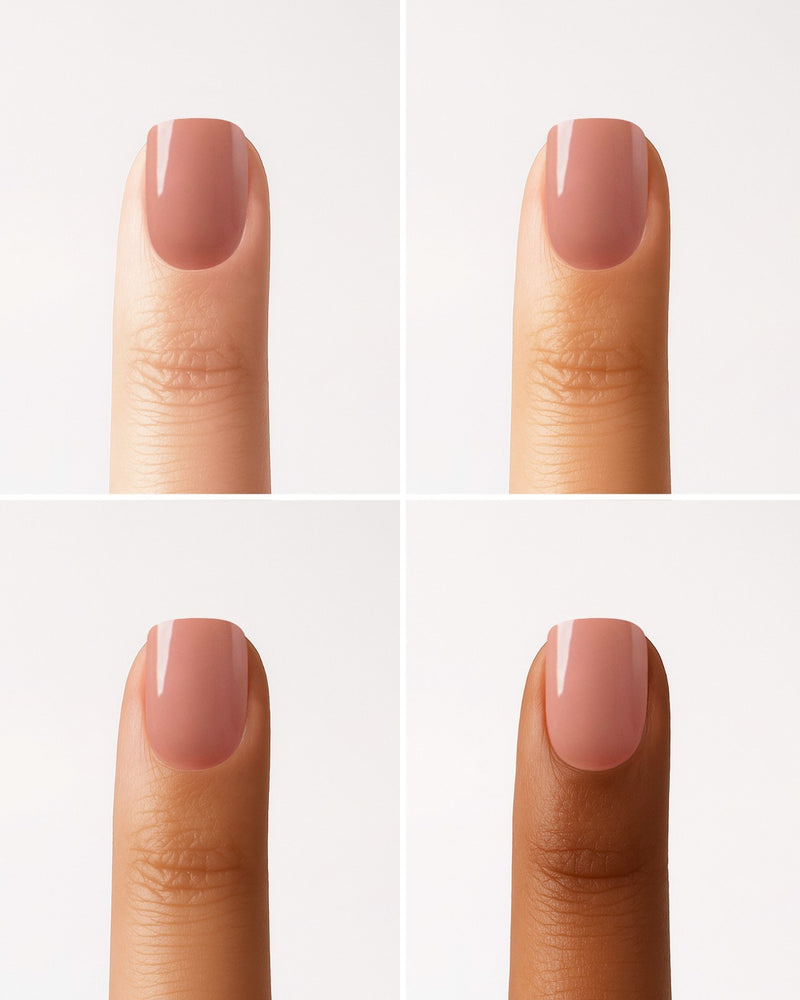 Espresso Ultra Short Square Soft Gel Press Ons