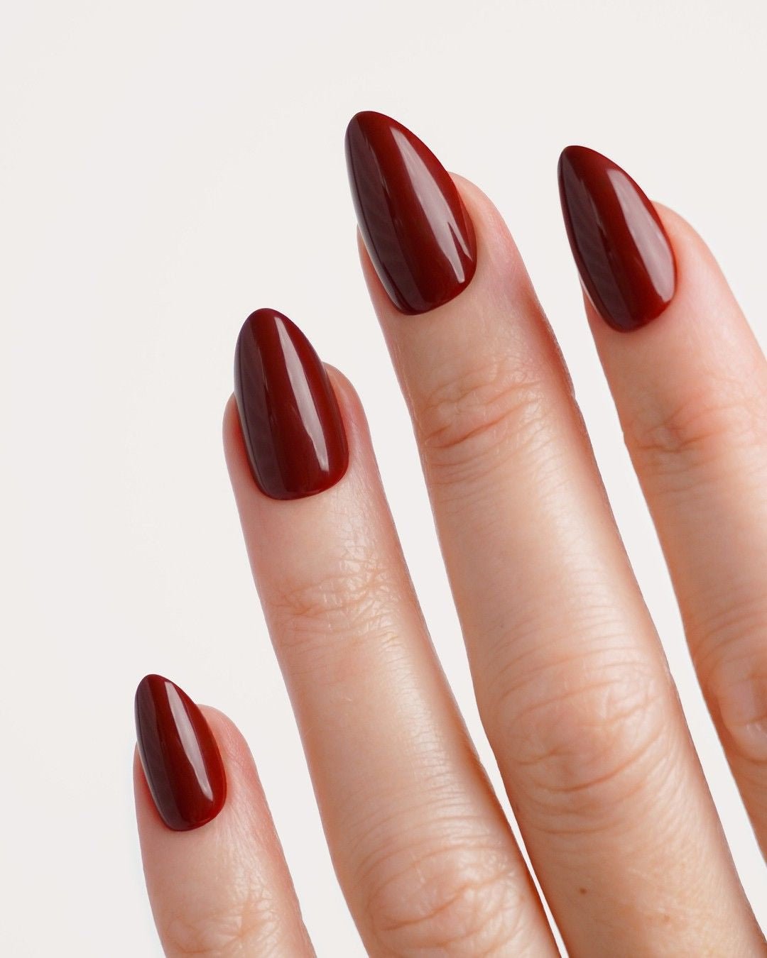 Love Paris Short Almond Soft Gel Press Ons