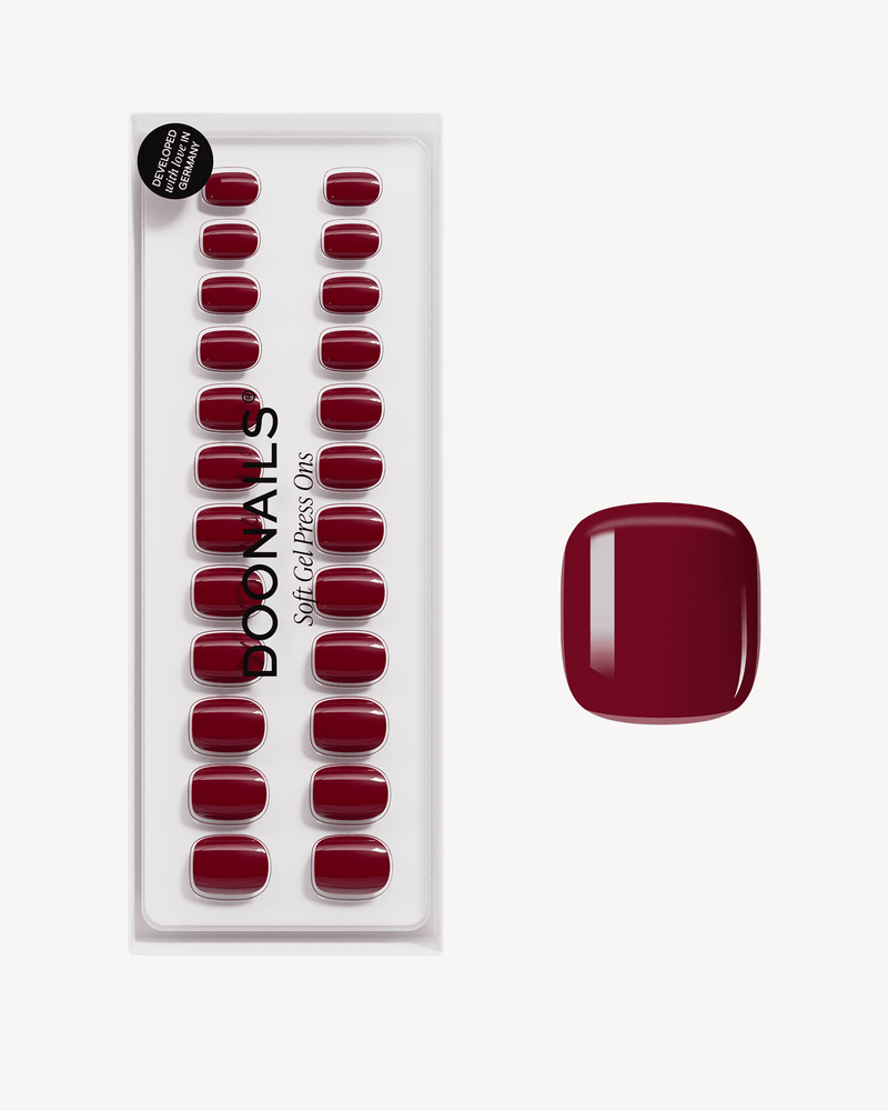 Love Paris Ultra Short Square Soft Gel Press Ons