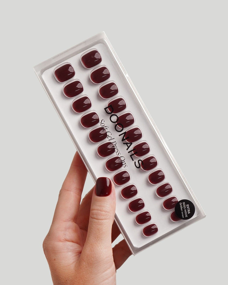 Love Paris Ultra Short Square Soft Gel Press Ons