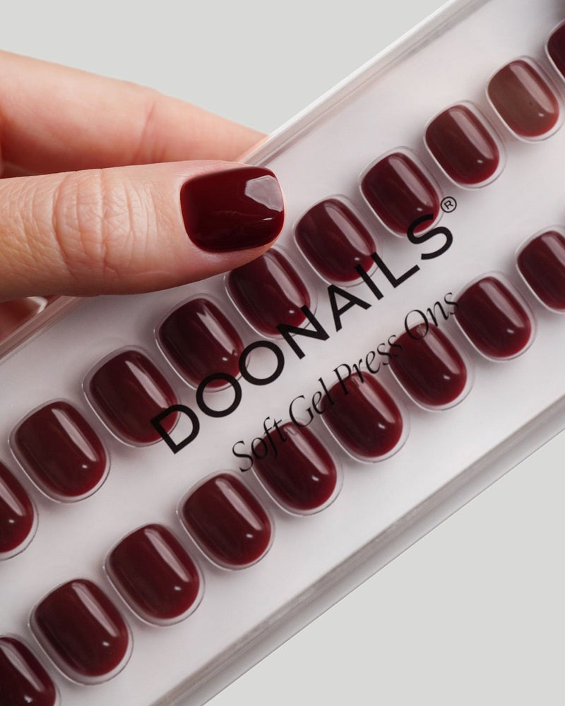 Love Paris Ultra Short Square Soft Gel Press Ons