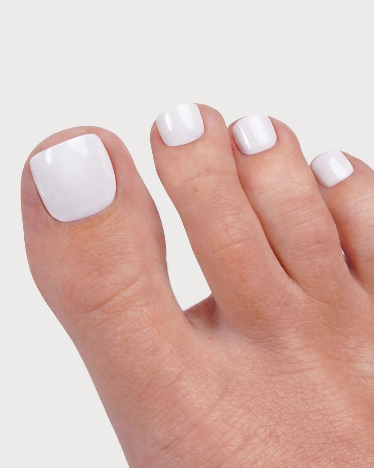 Snow White Short Coffin Mani & Pedi Set