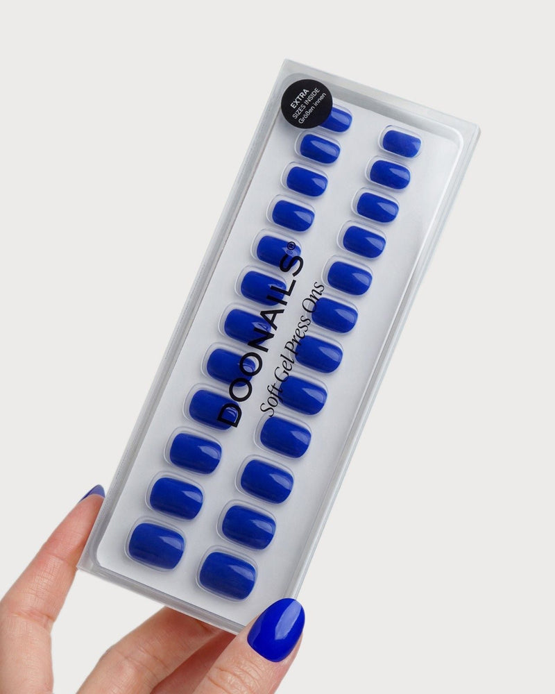 Santorini Extra Short Square Soft Gel Press Ons