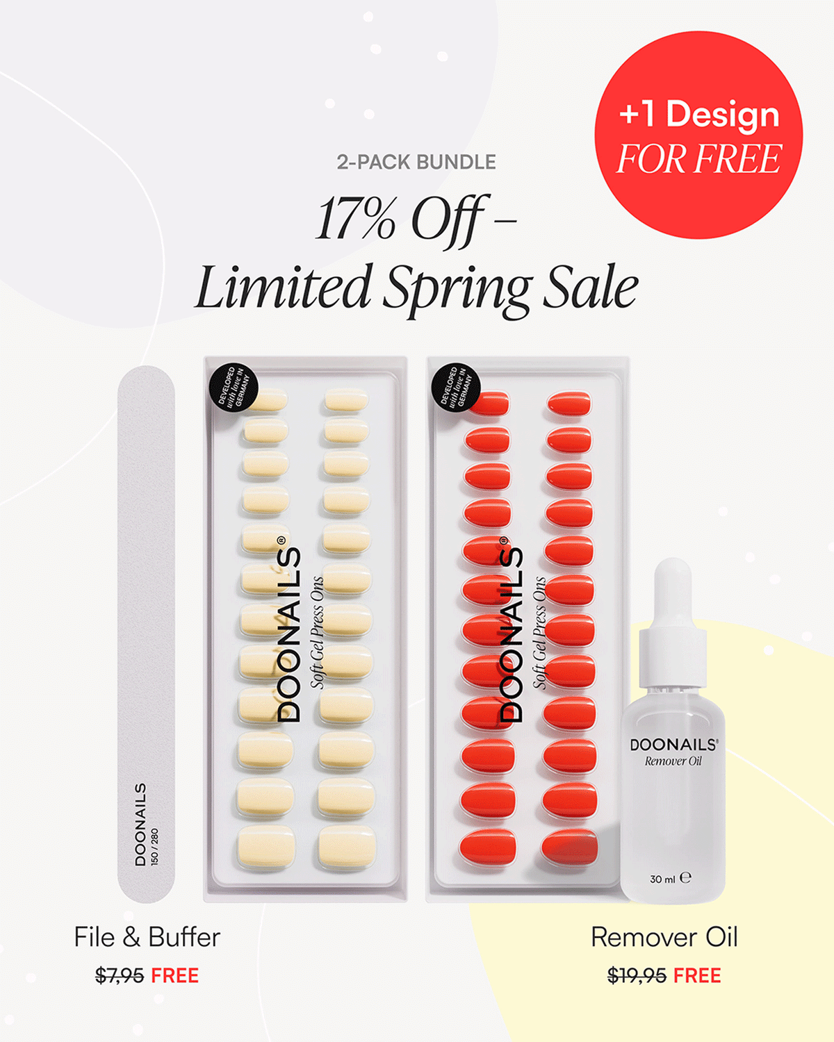 Spring Sale Welcome Set – Soft Gel Press Ons