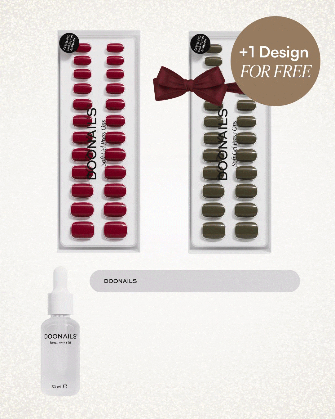 Christmas Starter Set - Soft Gel Press Ons