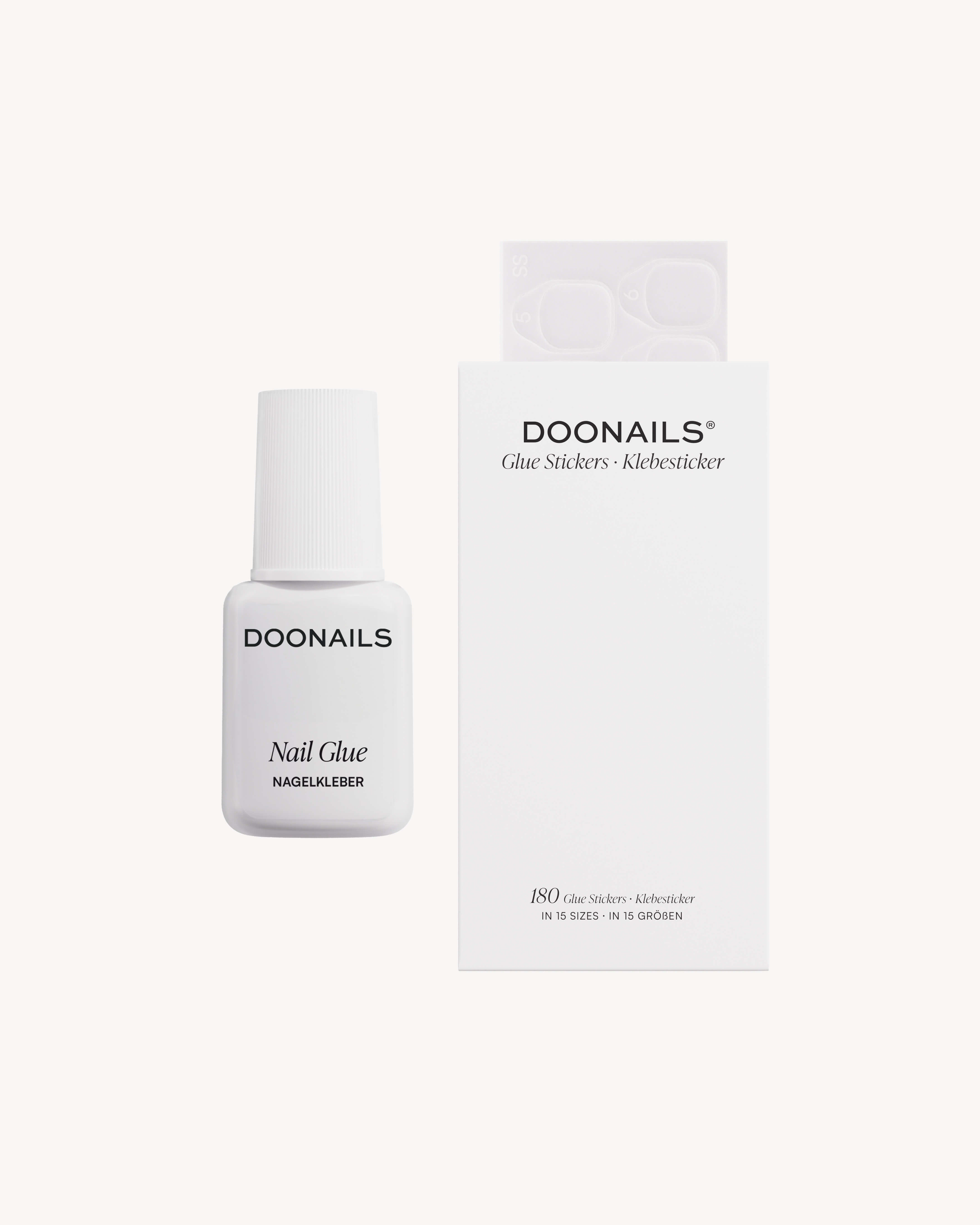 Brush On Nail Glue & Adhesive Nail Tabs