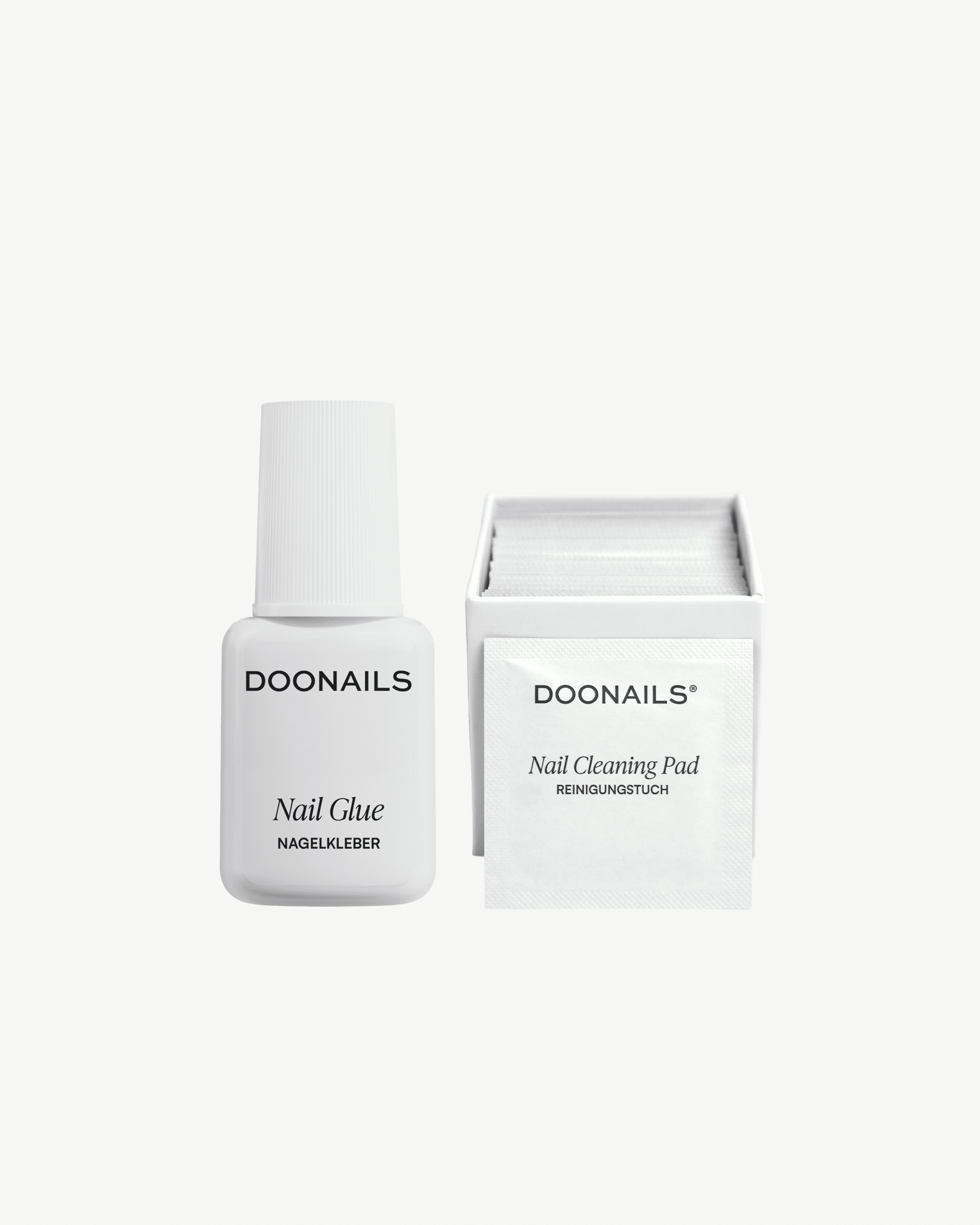 Nail Glue & Cleaning Pad - 40 Pieces