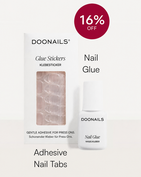 Brush On Nail Glue & Adhesive Nail Tabs, 16% off