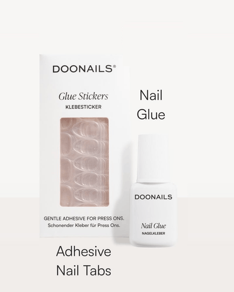 Brush On Nail Glue & Adhesive Nail Tabs