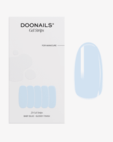 Baby Blue Gel Strips - Doonails US