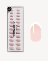 Classic French Medium Round Soft Gel Press Ons - Doonails US