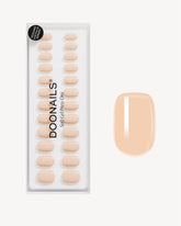 Soft Apricot Extra Short Square Soft Gel Press Ons