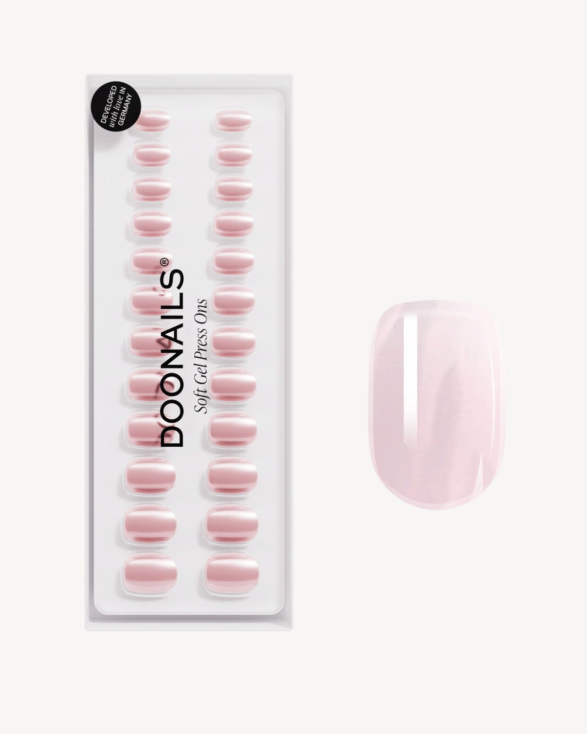 Jetset Extra Short Square Soft Gel Press Ons - Doonails US