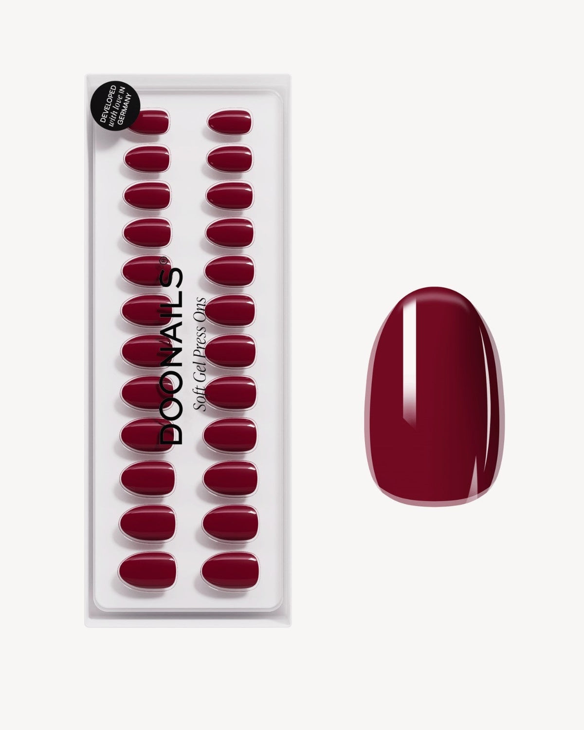 Love Paris Short Round Soft Gel Press Ons - Doonails US