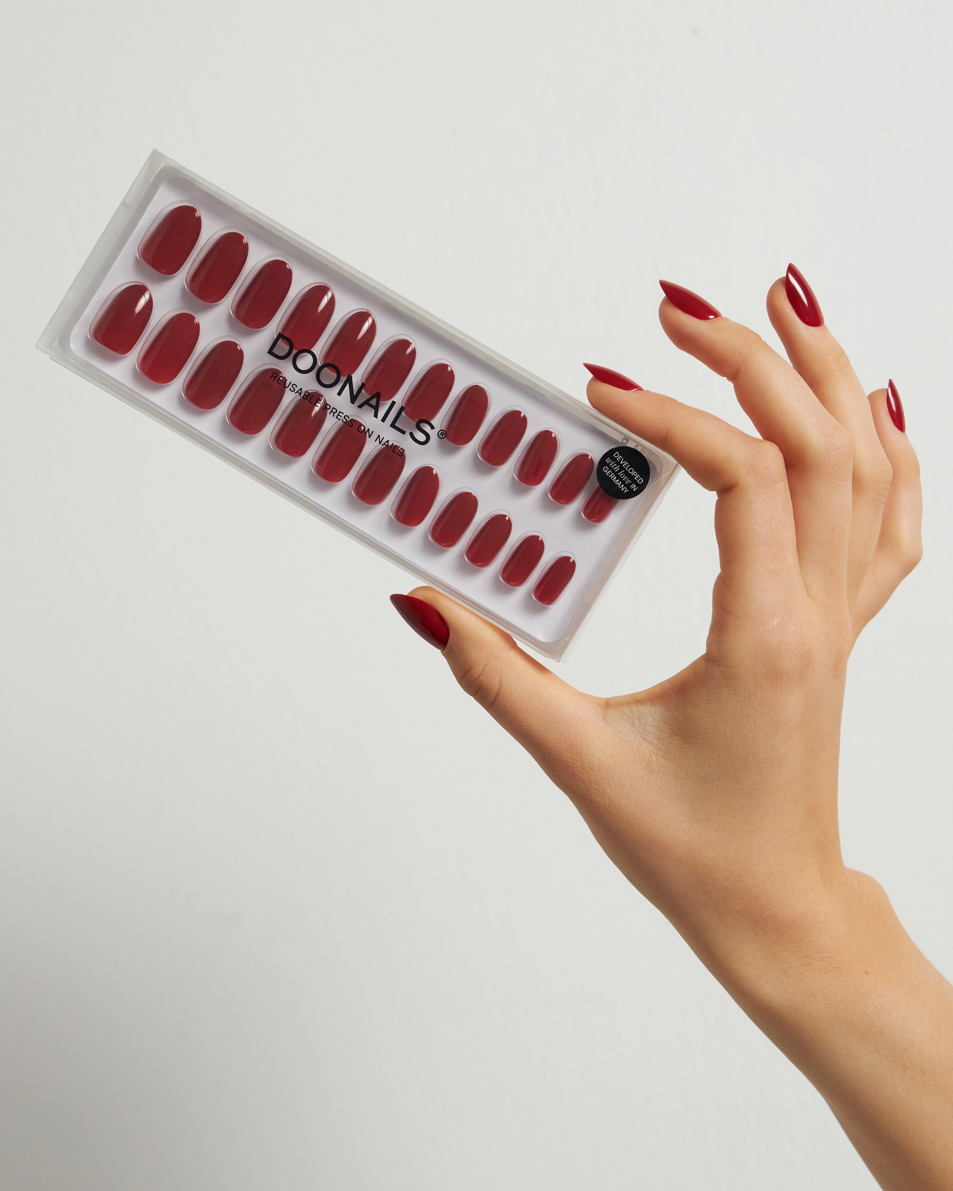 Mon Cheri Medium Round Soft Gel Press Ons - Doonails US