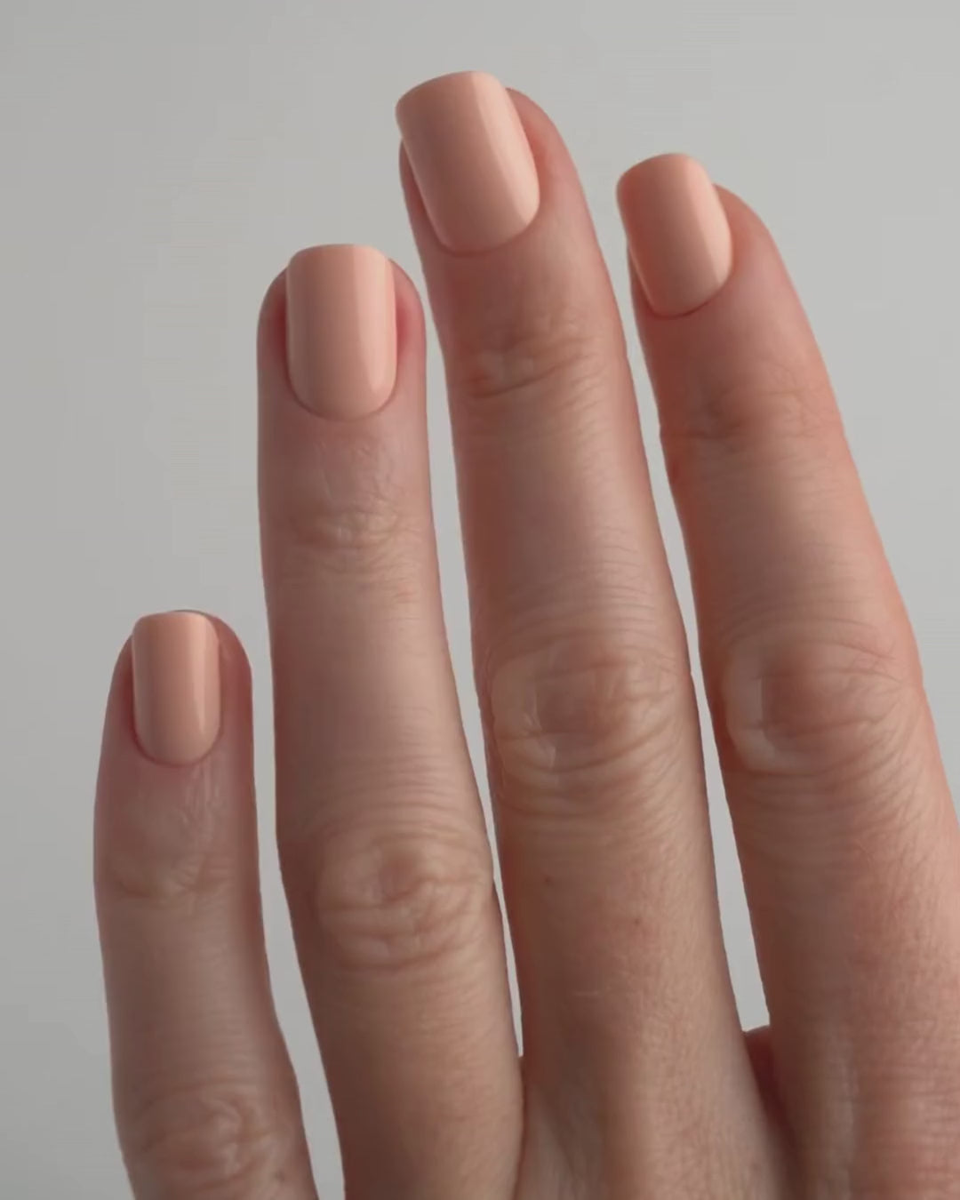 Soft Apricot Extra Short Square Soft Gel Press Ons