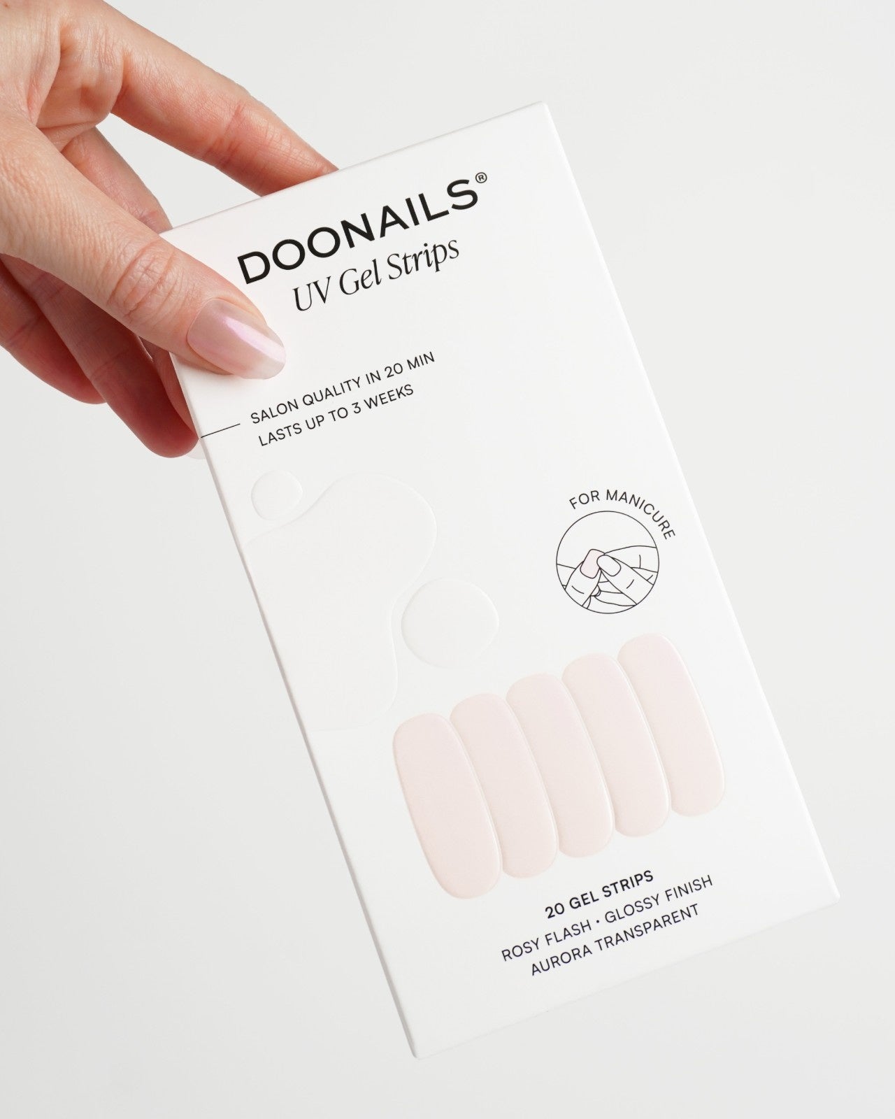 Rosy Flash Gel Strips - Doonails US