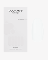 Snow White Gel Strips - Doonails US
