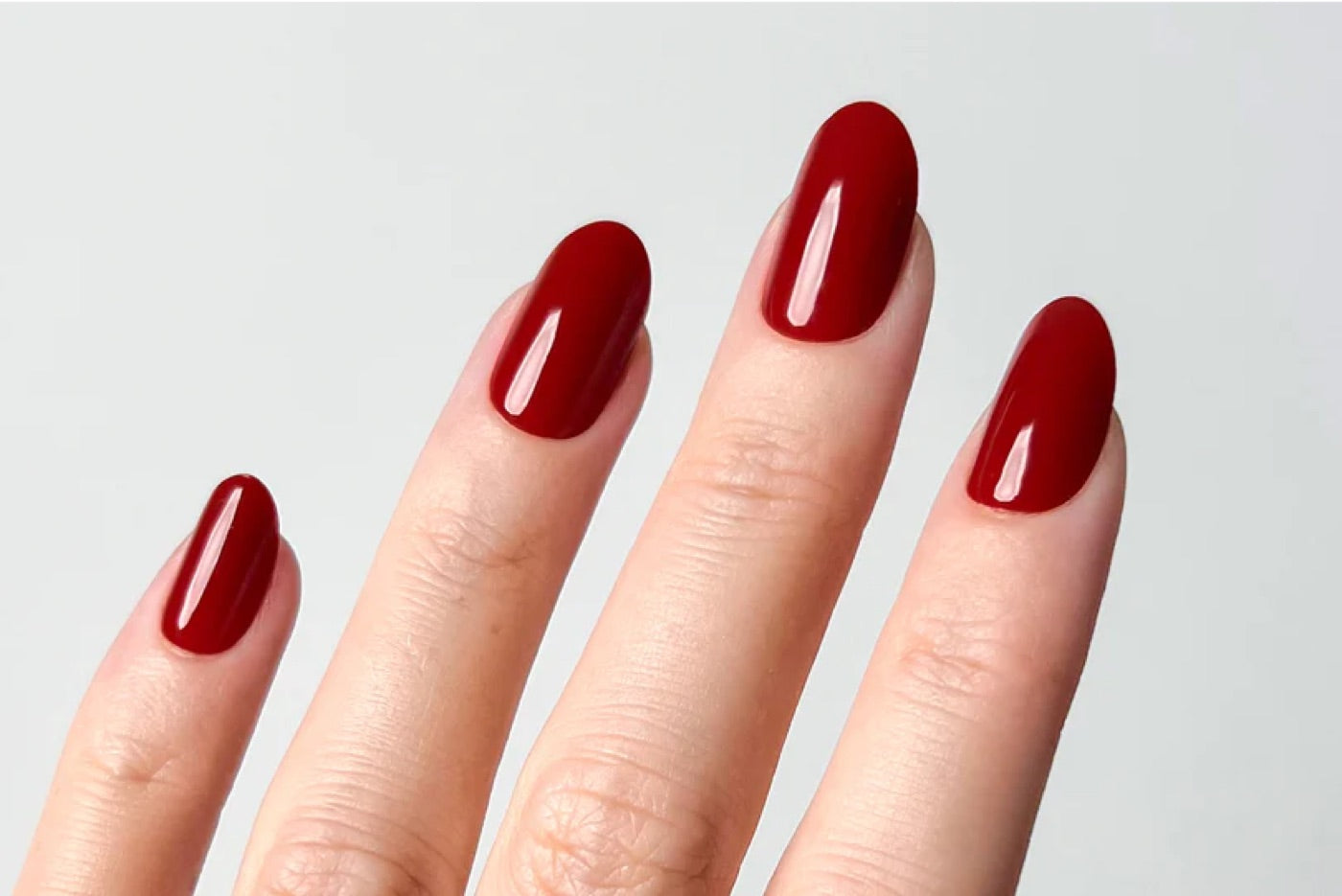 Red manicure